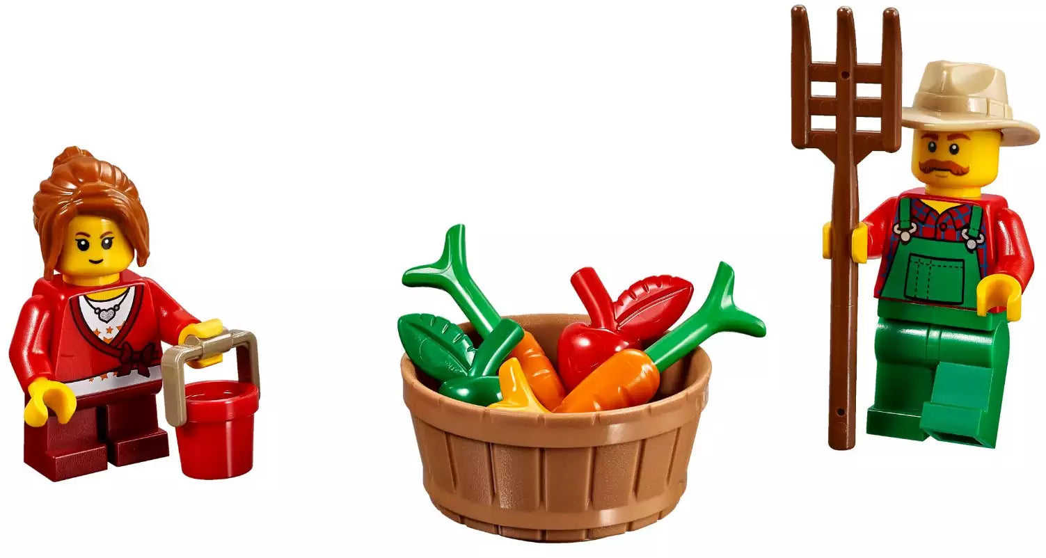 Minifiguren: LEGO Saisonale Sets 40261 Große Ernte vor dem Erntedankfest