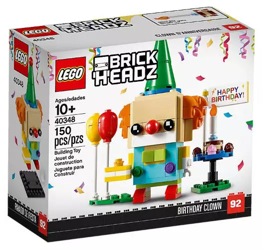 LEGO Brickheadz 40348 Geburtstagsclown