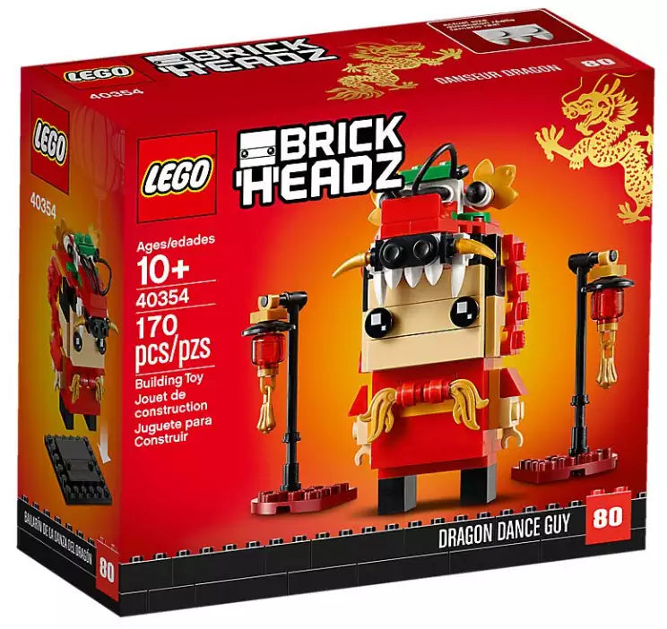 LEGO Brickheadz 40354 Drachentanz-Mann