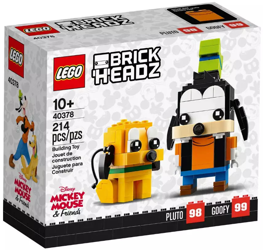 LEGO Brickheadz 40378 Goofy & Pluto