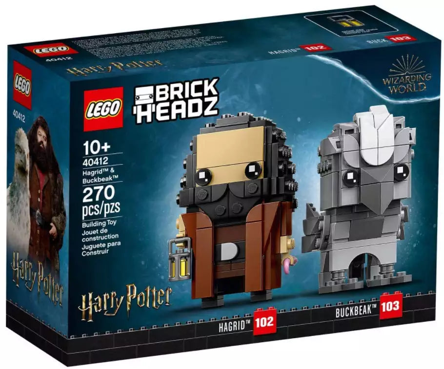 LEGO Brickheadz 40412 Hagrid und Seidenschnabel