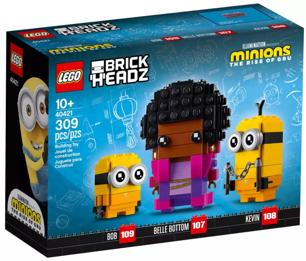 LEGO BrickHeadz 40421 Belle Bottom, Kevin & Bob