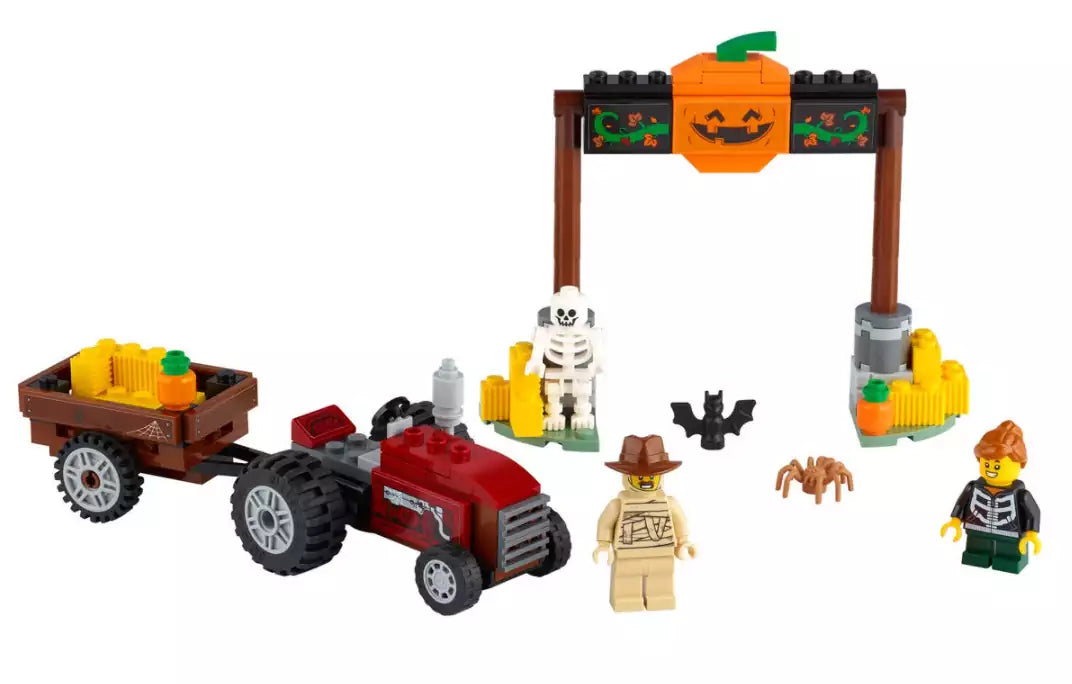 Inhalt: LEGO Saisonale Sets 40423 Halloween-Treckerfahrt