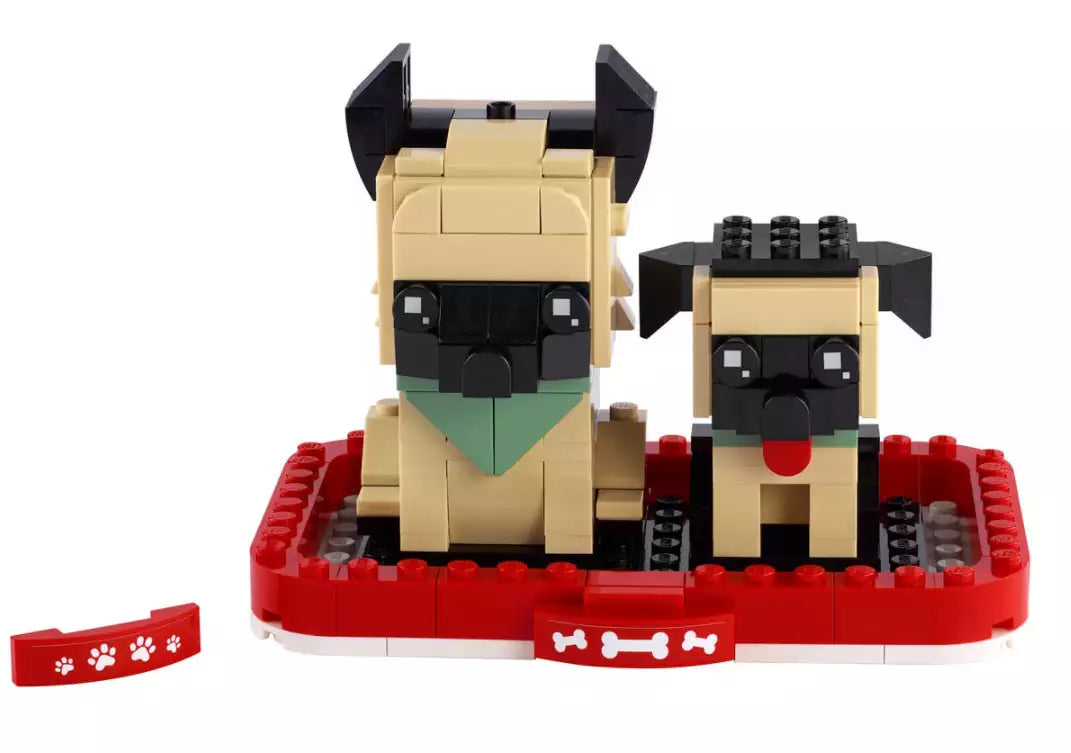 Inhalt: LEGO Brickheadz 40440 Deutscher Schäferhund