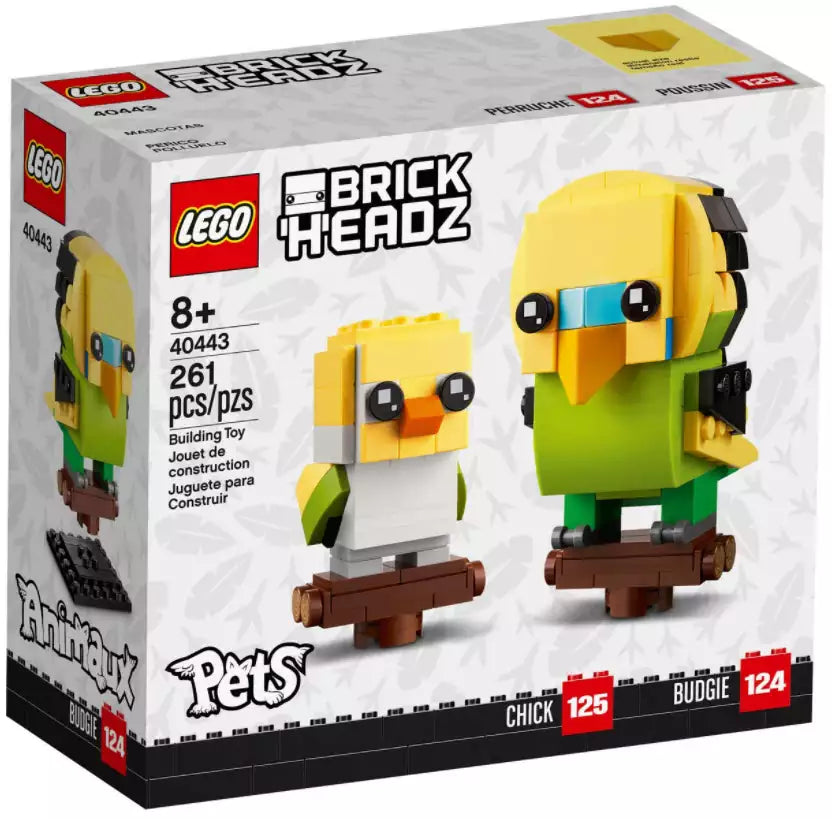 LEGO Brickheadz 40443 Wellensittich
