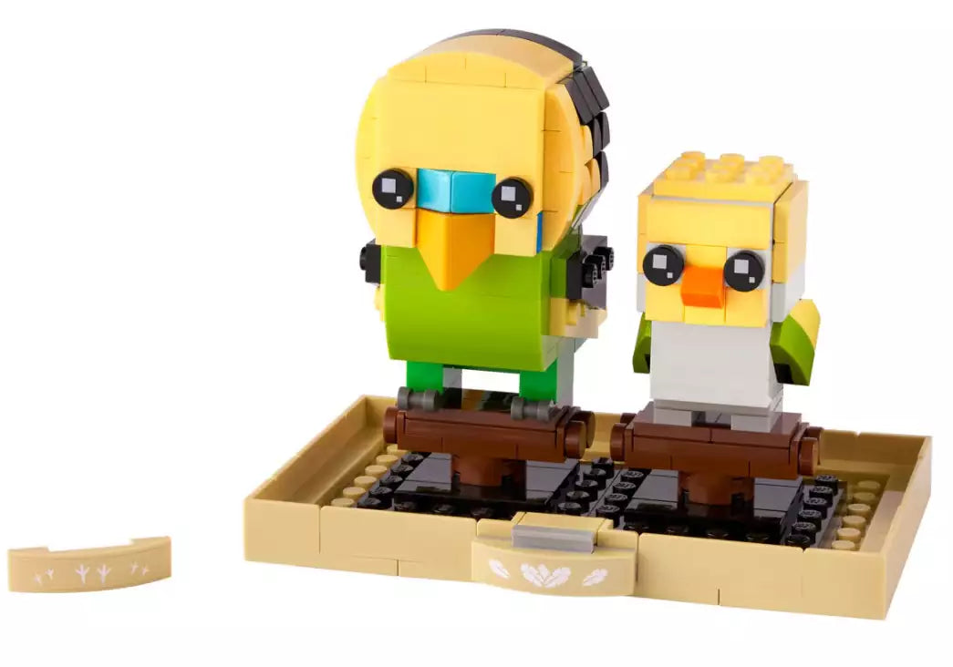 Inhalt: LEGO Brickheadz 40443 Wellensittich