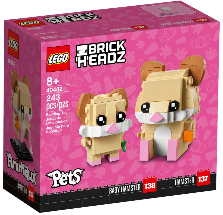 LEGO BrickHeadz 40482 Hamster