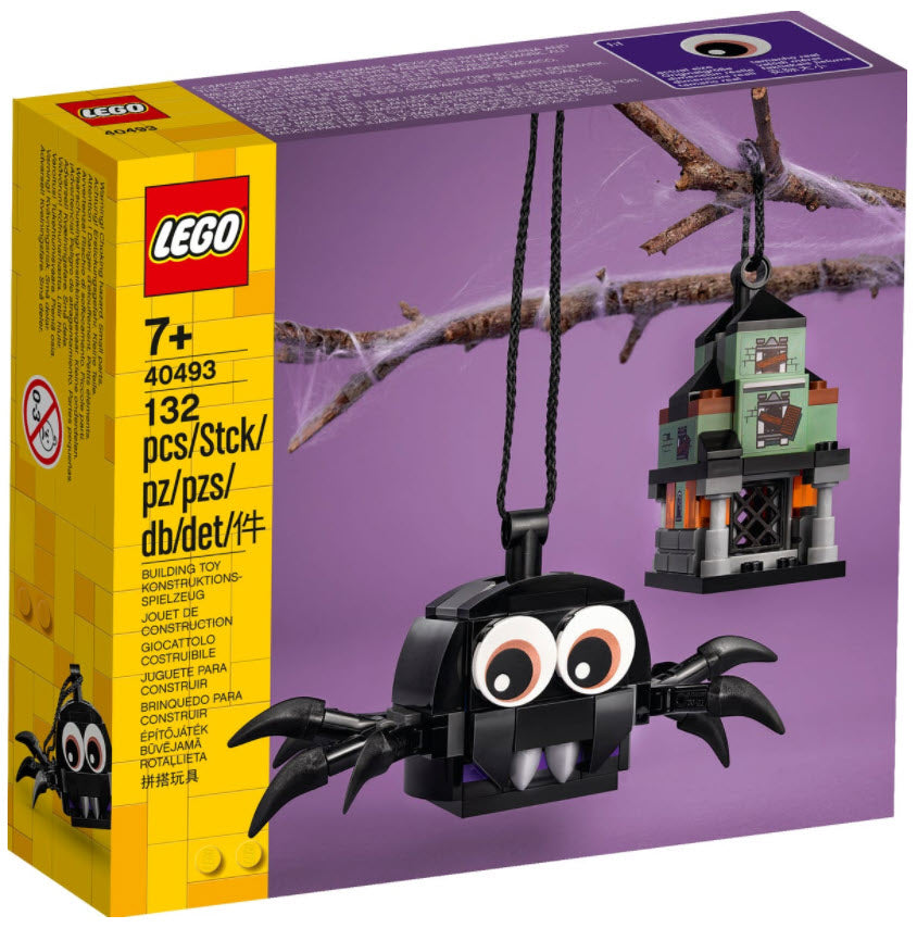 LEGO 40493 Spinne und Geisterhaus