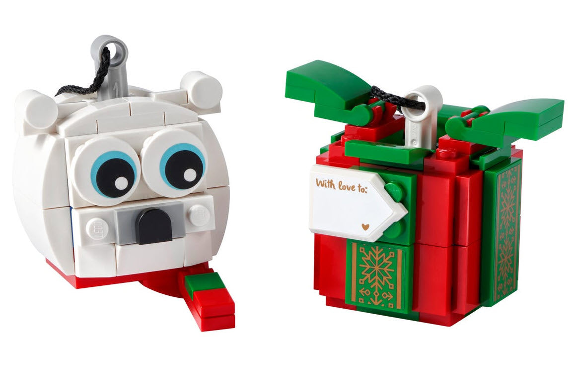 Inhalt: LEGO 40494 Eisbär und Geschenk