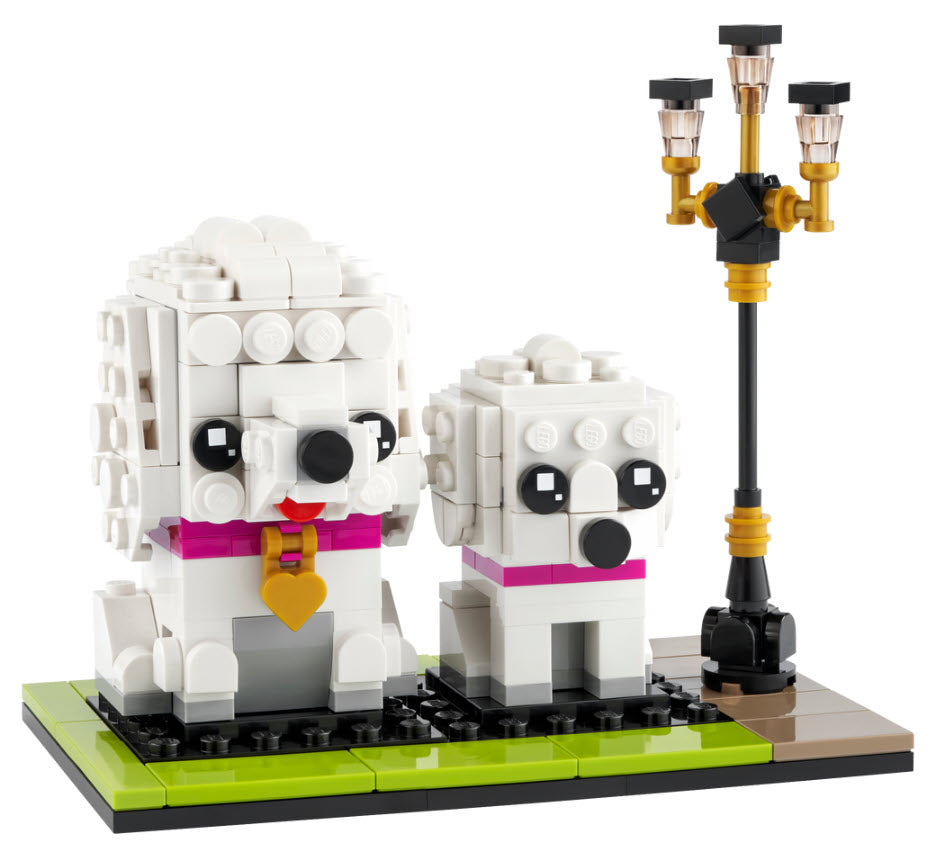 Inhalt: LEGO BrickHeadz 40546 Pudel
