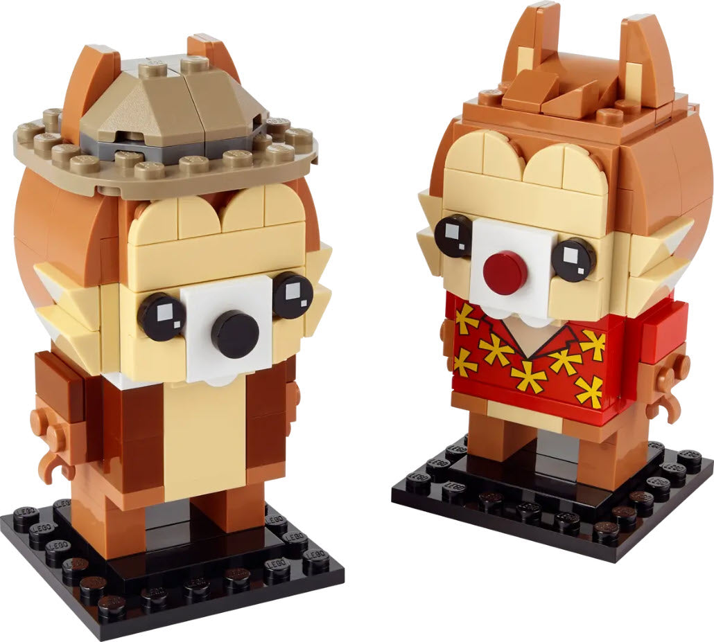 Inhalt: LEGO BrickHeadz 40550 Chip & Chap