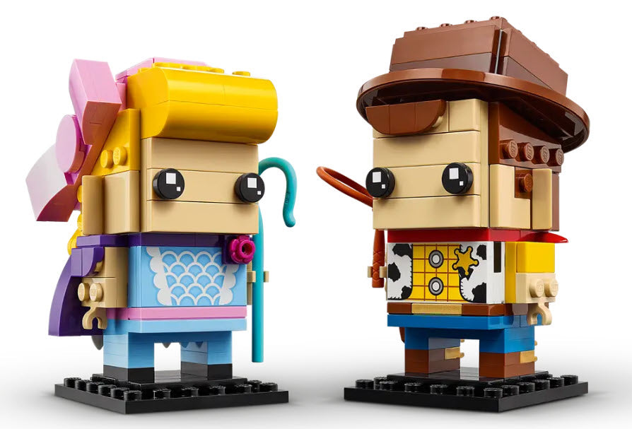 Inhalt: LEGO BrickHeadz 40553 Woody und Porzellinchen
