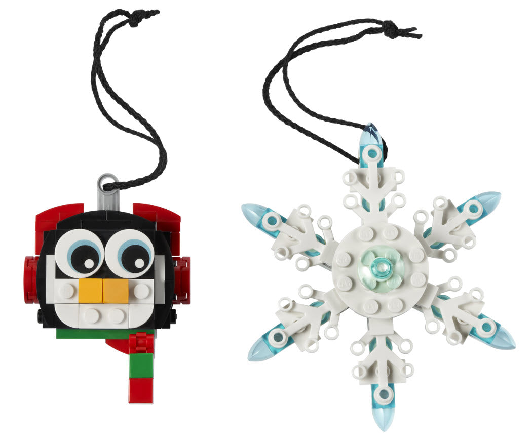 Inhalt: LEGO 40572 Pinguin mit Schneeflocke