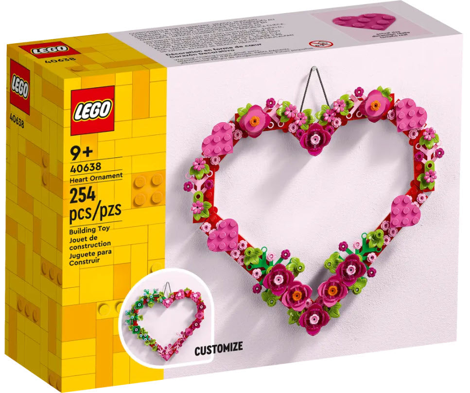 LEGO Iconic 40638 Herz-Deko