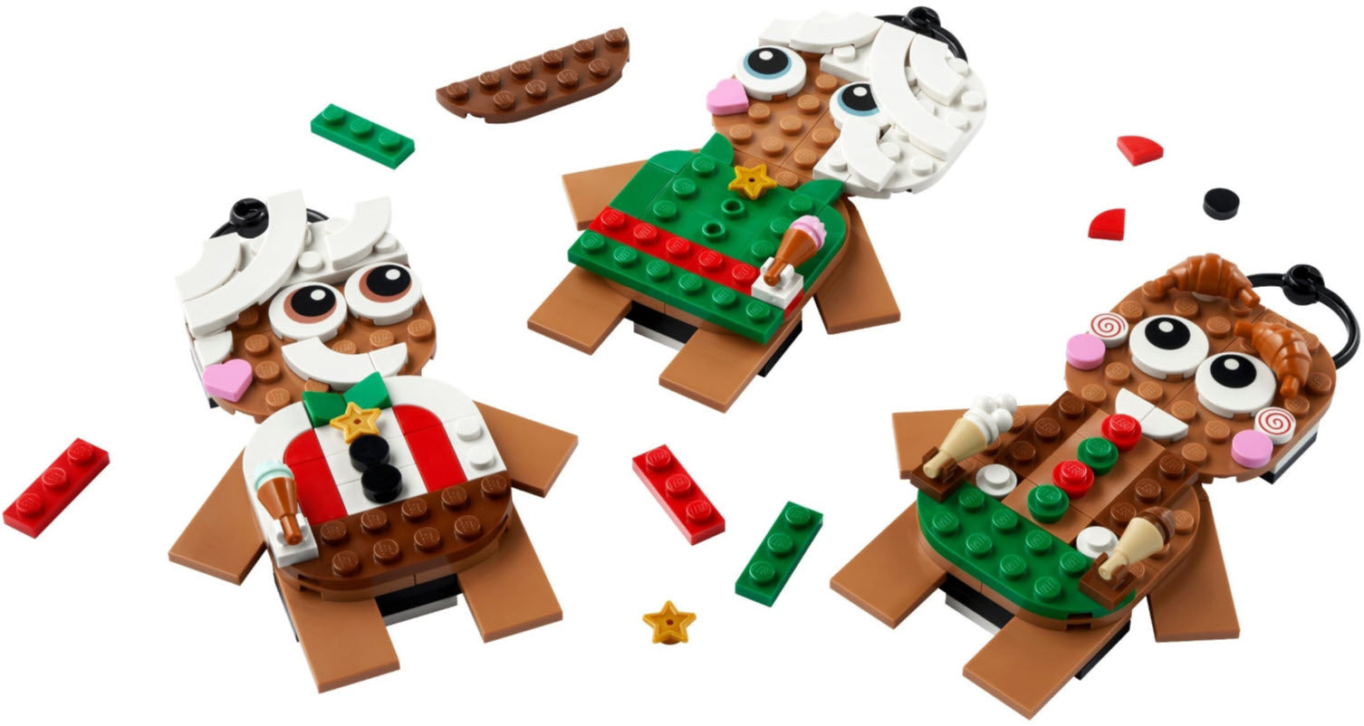 Inhalt: LEGO 40642 Lebkuchenmännchen