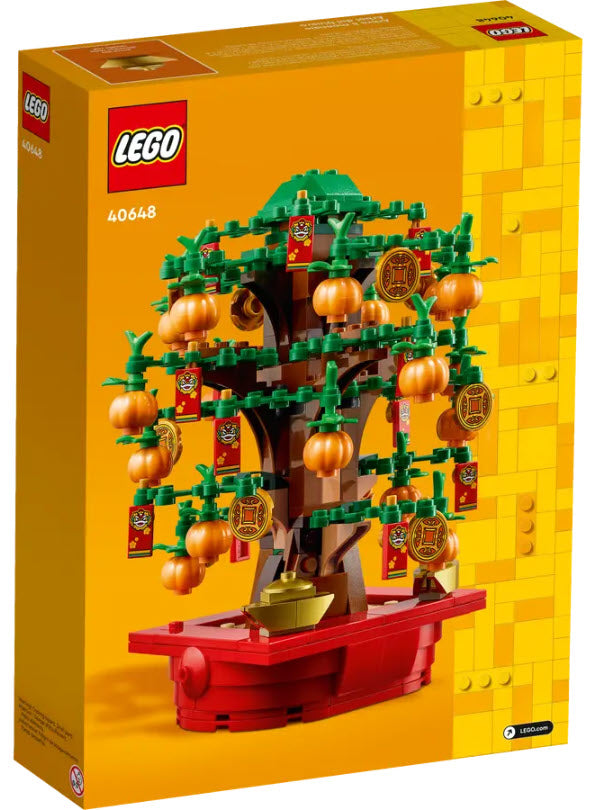 Box Rückseite: LEGO 40648 Glückskastanie
