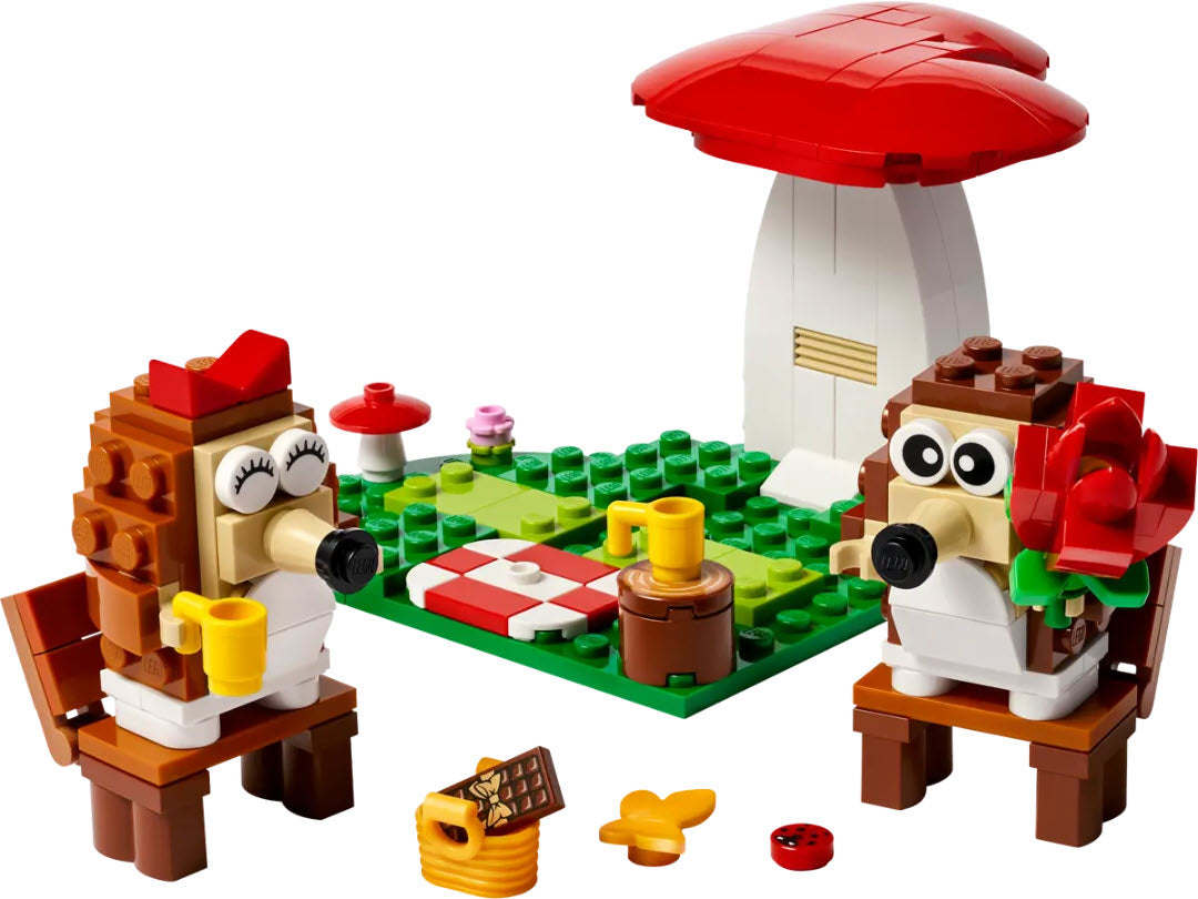 Inhalt: LEGO 40711 Igel und ihr Picknick-Date