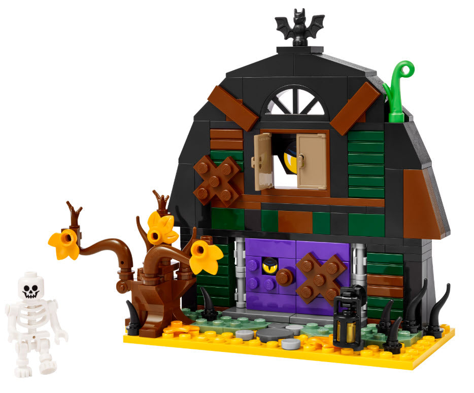 Inhalt: LEGO 40721 Halloween-Scheune