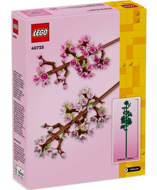 Box Rückseite: LEGO 40725 Kirschblüten