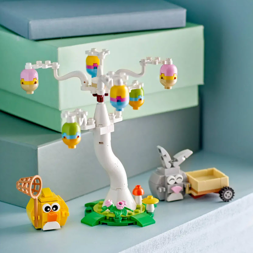 Detail 1: LEGO 40808 Osterhase und Ostereiersuche