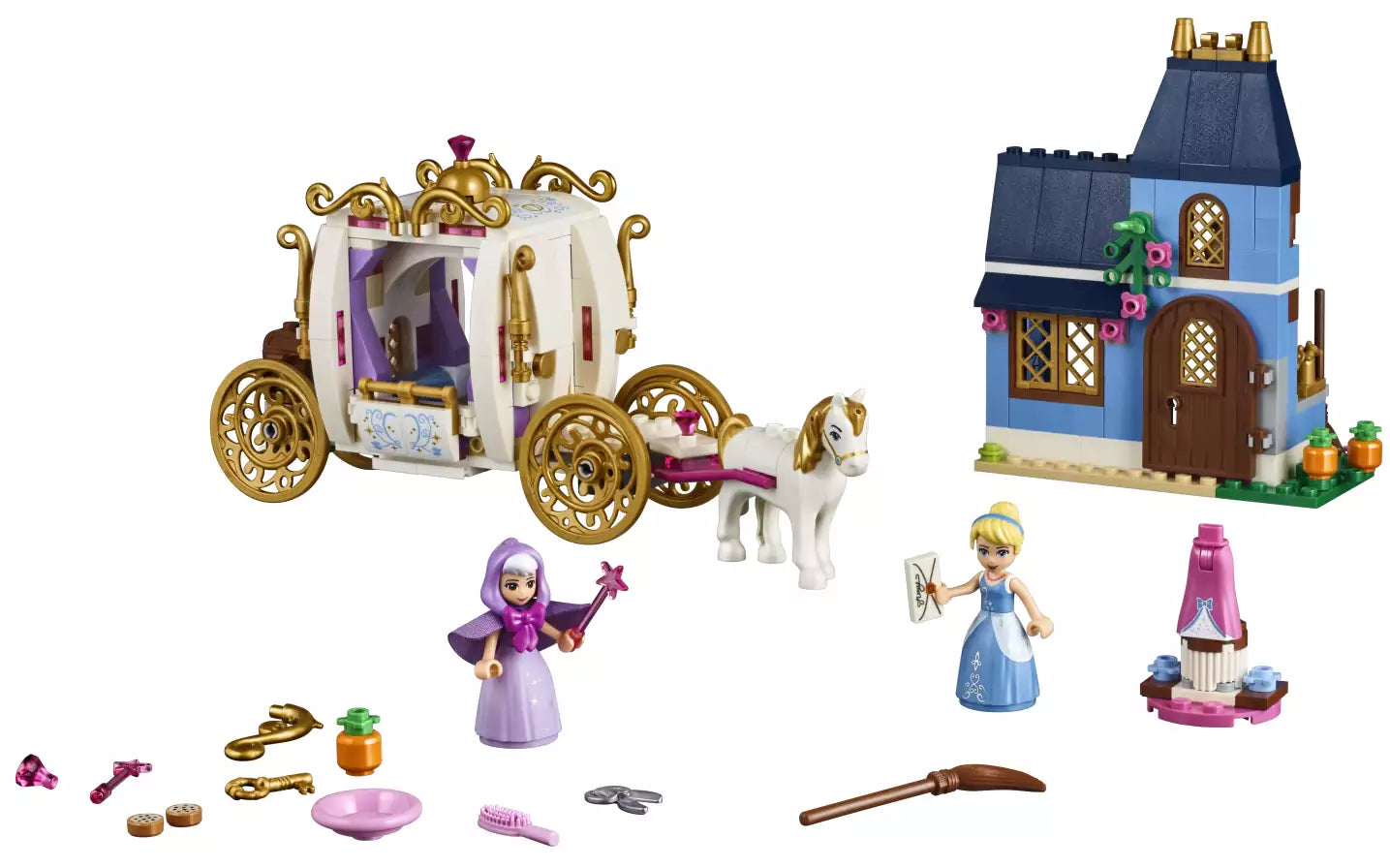 Inhalt: LEGO Disney Princess 41146 Cinderellas zauberhafter Abend