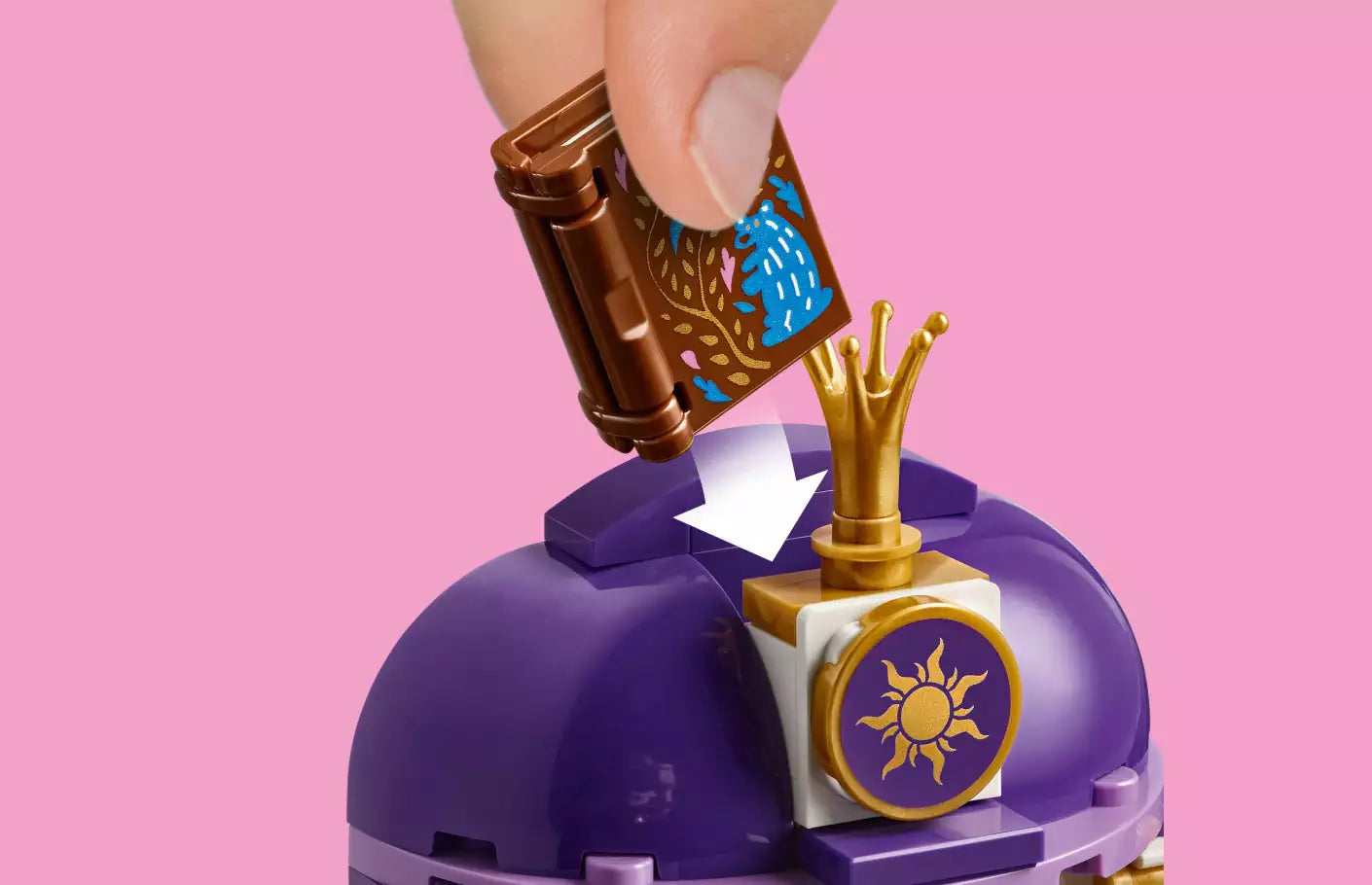 Detail 2: LEGO Disney Princess 41156 Rapunzels Schlafgemach