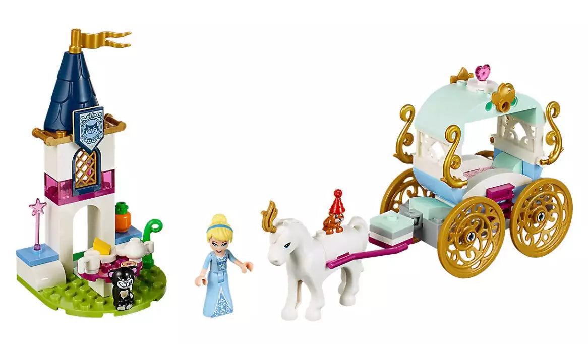 Inhalt: LEGO Disney Princess 41159 Cinderellas Kutsche