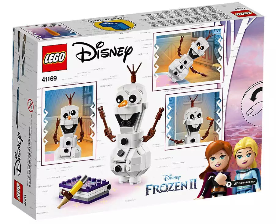 Box Rückseite: LEGO Disney Princess 41169 Olaf