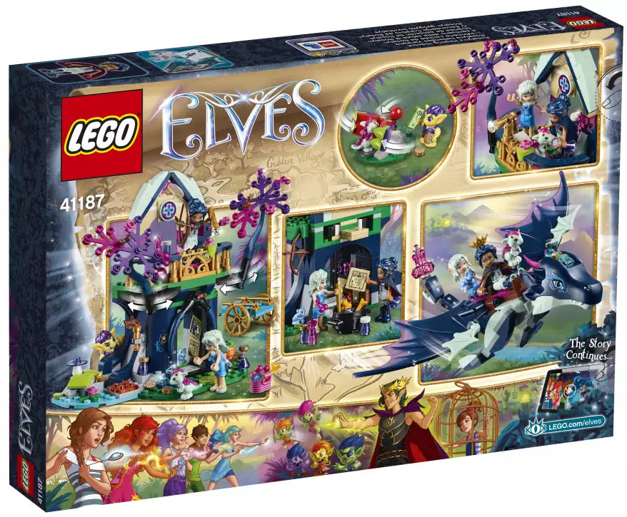 Box Rückansicht: LEGO Elves 41187 Rosalyns heilendes Versteck