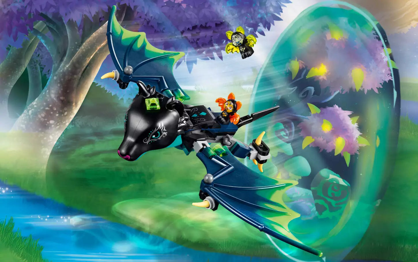 Minifiguren: LEGO Elves 41196 Fledermaus-Angriff auf den Elfen-Sternbaum