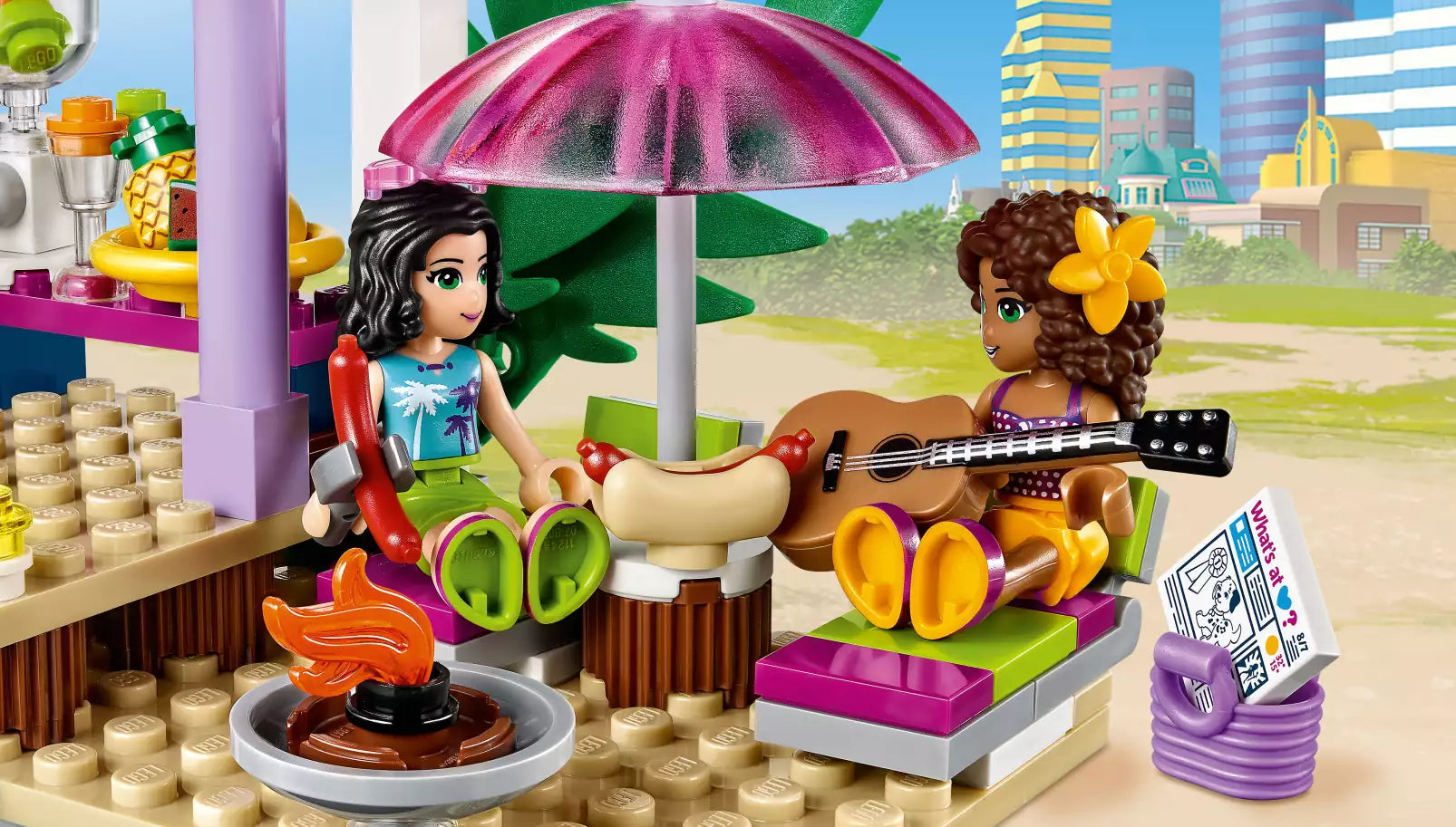 LEGO Friends 41316 Andreas Rennboot-Transporter, Detail 2