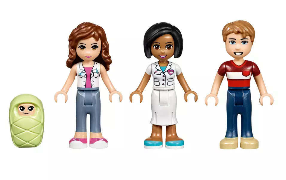 LEGO Friends 41318 Heartlake Krankenhaus, Minifiguren