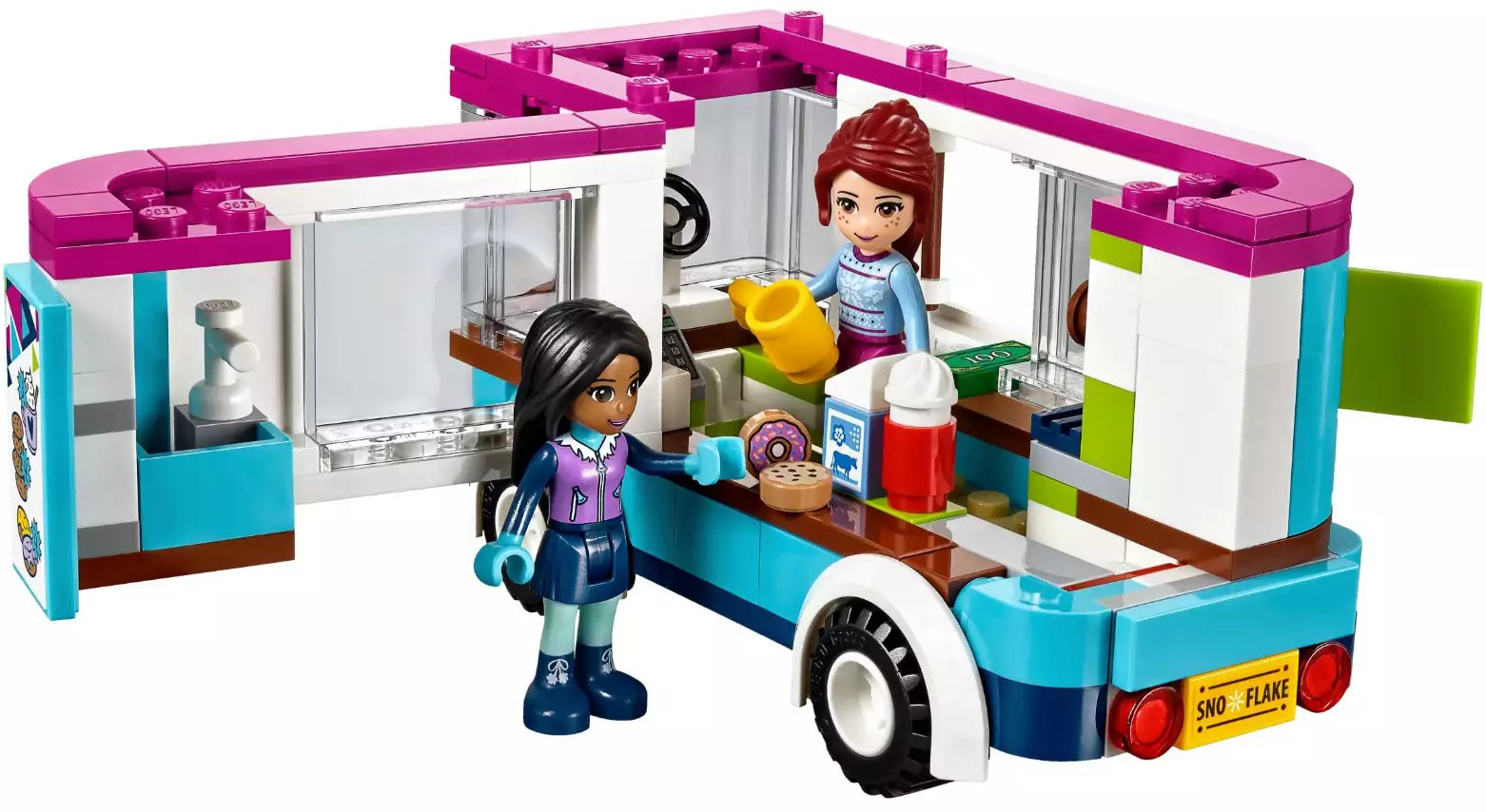 LEGO Friends 41319 Kakaowagen am Wintersportort, Detail 1