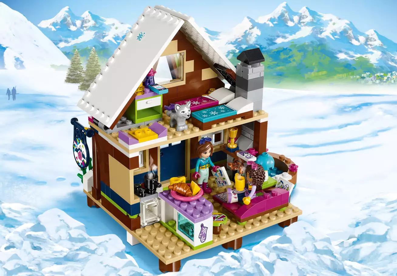 LEGO Friends 41323 Chalet im Wintersportort, Detail 1