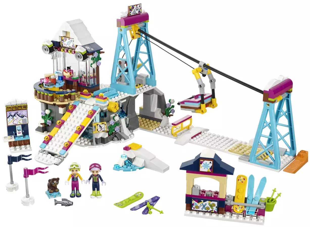 LEGO Friends 41324 Skilift im Wintersportort, Inhalt