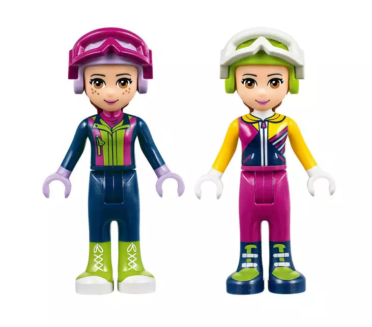 LEGO Friends 41324 Skilift im Wintersportort, Minifiguren