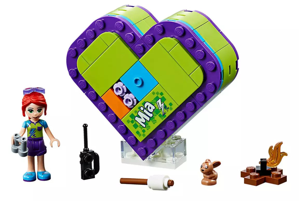 Inhalt: LEGO Friends 41358 Mias Herzbox