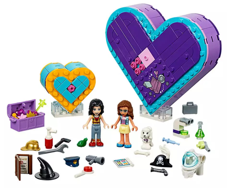 Inhalt: LEGO Friends 41359 Herzbox-Freundschaftsset