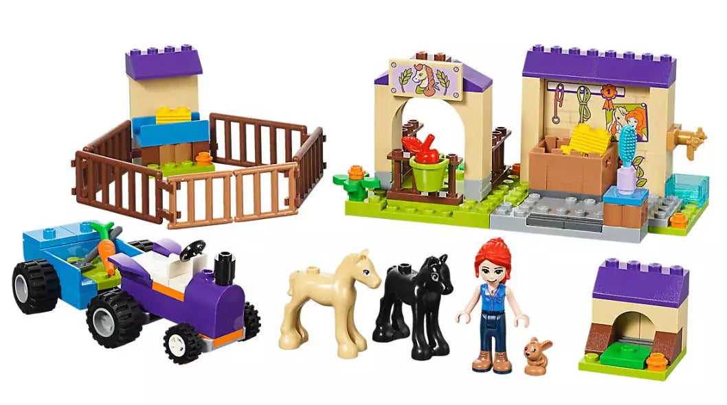 Inhalt: LEGO Friends 41361 Mias Fohlenstall