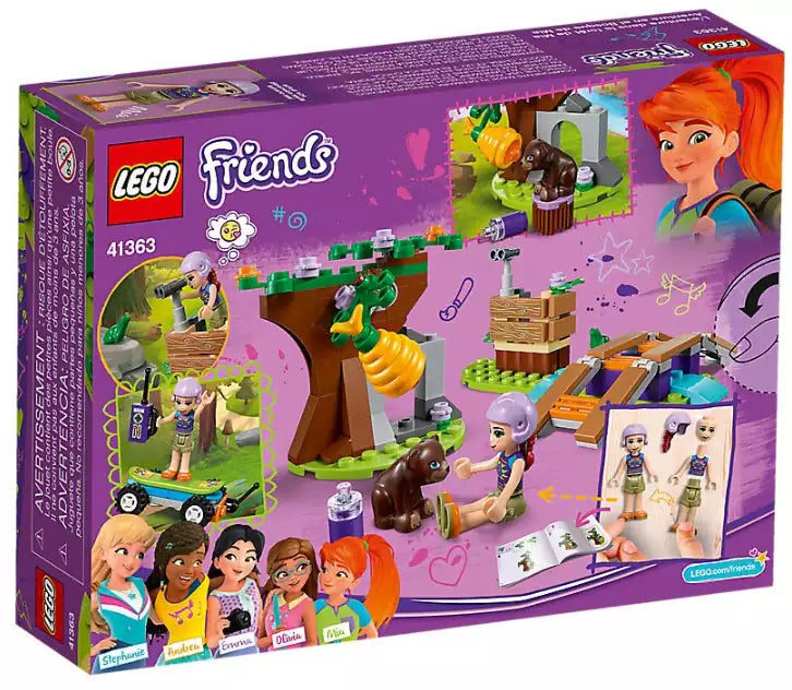 Box Rückseite: LEGO Friends 41363 Mias Outdoor Abenteuer