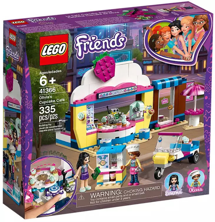 LEGO Friends 41366 Olivias Cupcake-Café