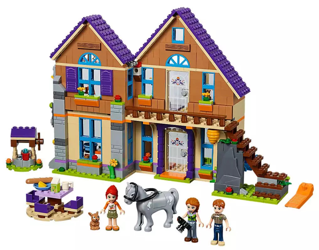 Inhalt: LEGO Friends 41369 Mias Haus mit Pferd