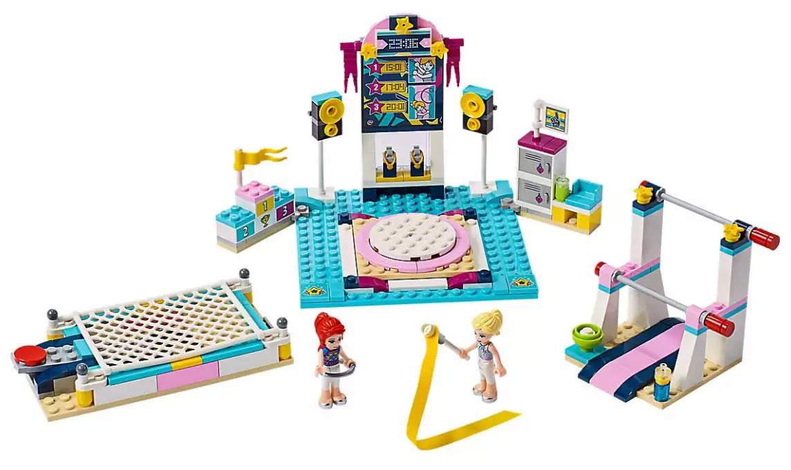 Inhalt: LEGO Friends 41372 Stephanies Gymnastik-Show