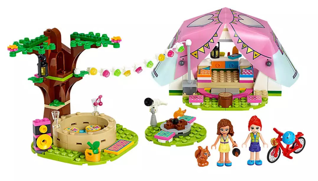 Inhalt: LEGO Friends 41392 Camping in Heartlake City