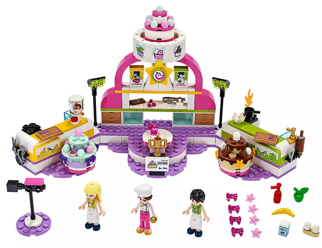 Inhalt: LEGO Friends 41393 Die große Backshow