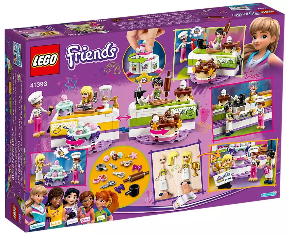 Box Rückseite: LEGO Friends 41393 Die große Backshow