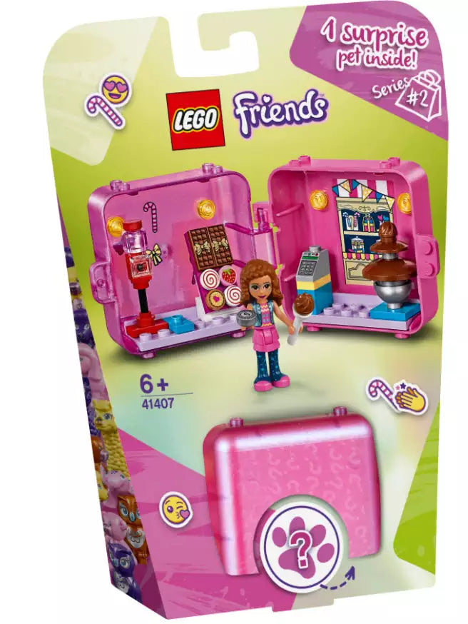 LEGO Friends 41407 Olivias magischer Würfel – Süßwarengeschäft