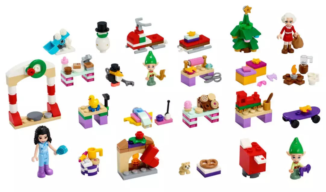Inhalt: LEGO Friends 41420 Adventskalender 2020