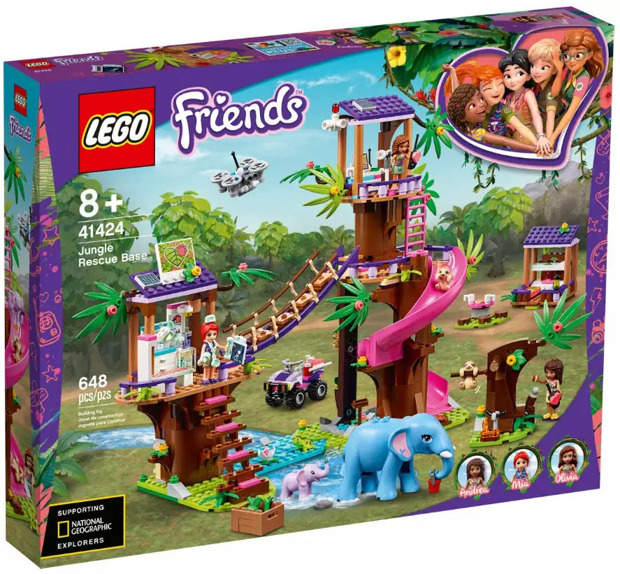 LEGO Friends 41424 Tierrettungsstation im Dschungel