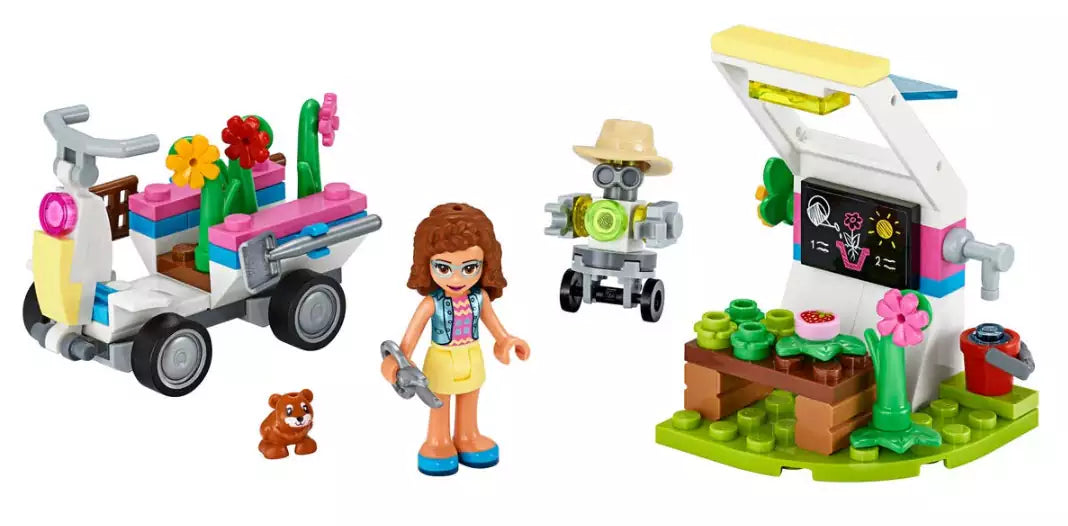 Inhalt: LEGO Friends 41425 Olivias Blumengarten